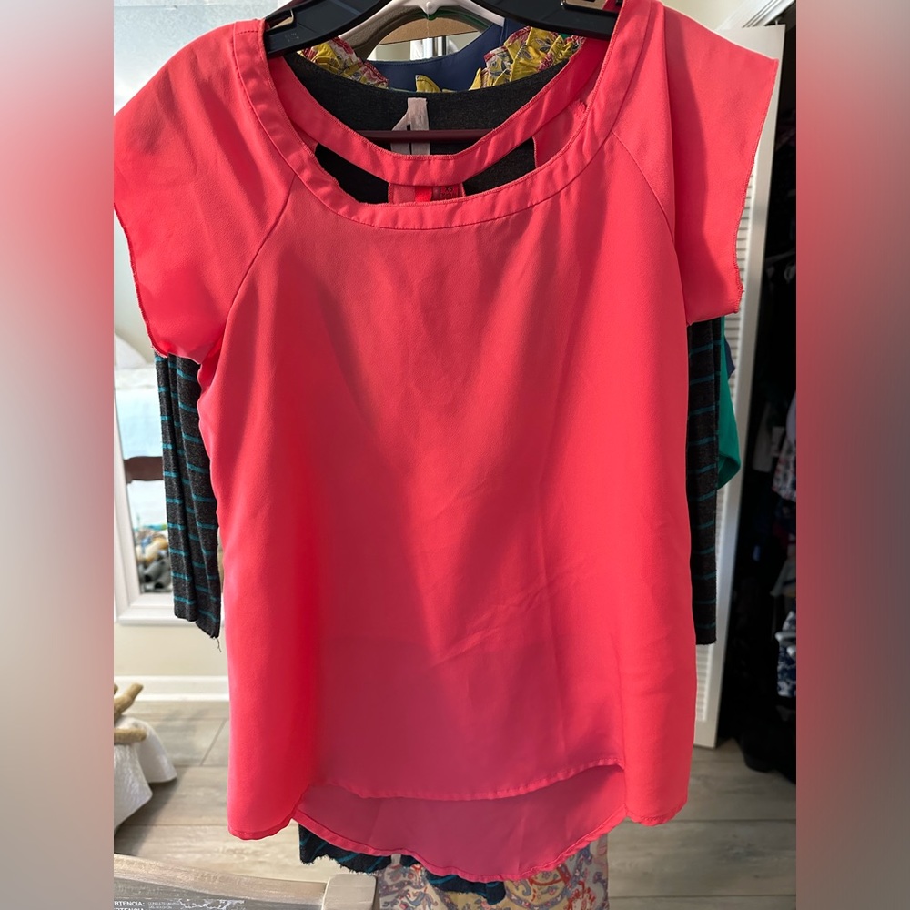 5/48 Cute pink Blouse
